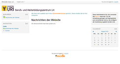 Desktop Screenshot of moodle.bwzuri.ch